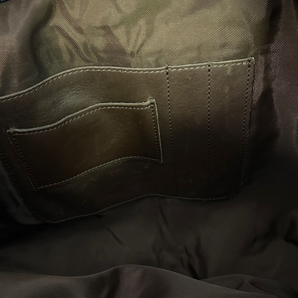 Coach Black leather laptop business shopper tote - Picture 5 of 9